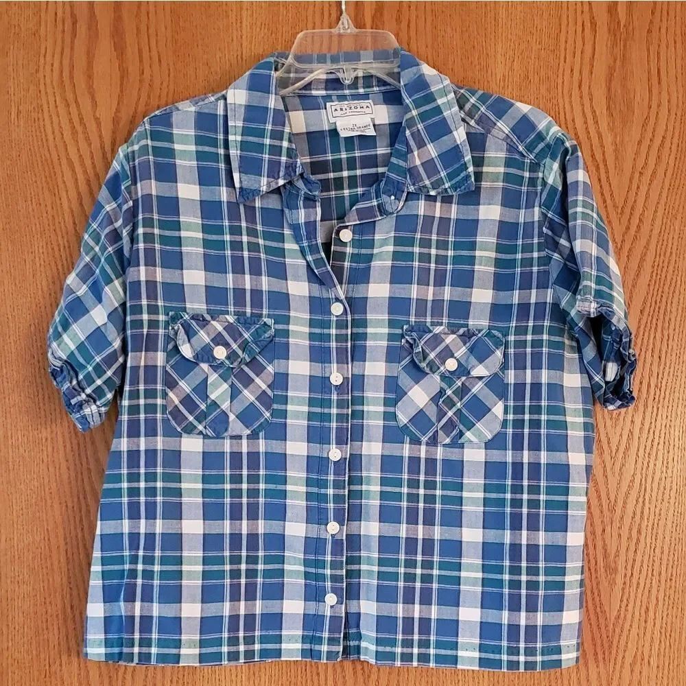 Arizona Girls Button Down Casual Shirt Sz. 2X